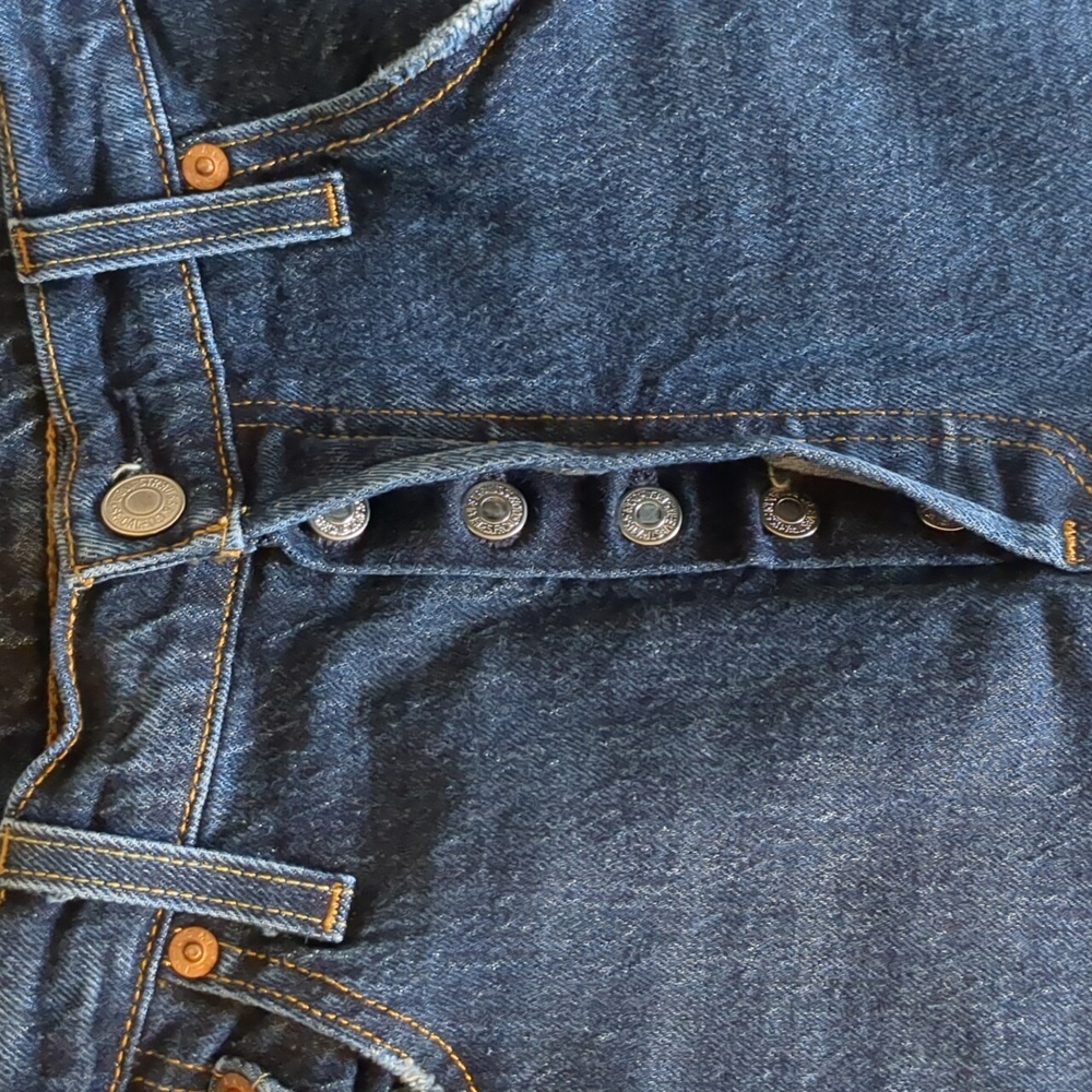 Levi's 301s Jeans Dk Blue - image 7